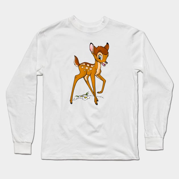 Bambi Long Sleeve T-Shirt by padune